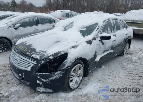 2010 Infiniti G37X from USA, damaged, VIN JN1CV6AR7AM251321